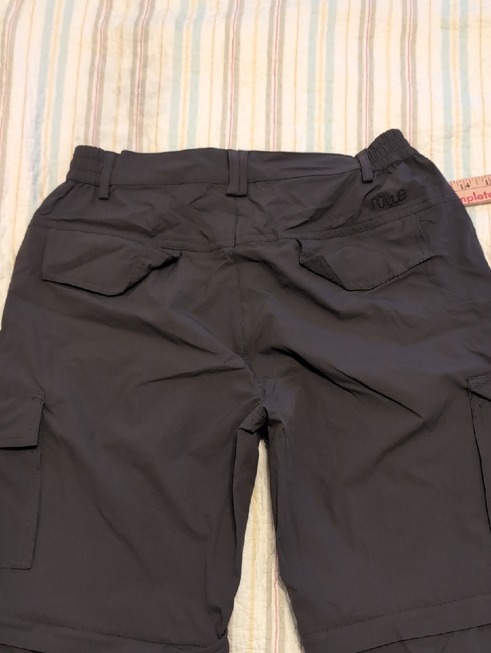 🌼Convertible Cargo Pants - Dark Gray - Picture 8 of 9